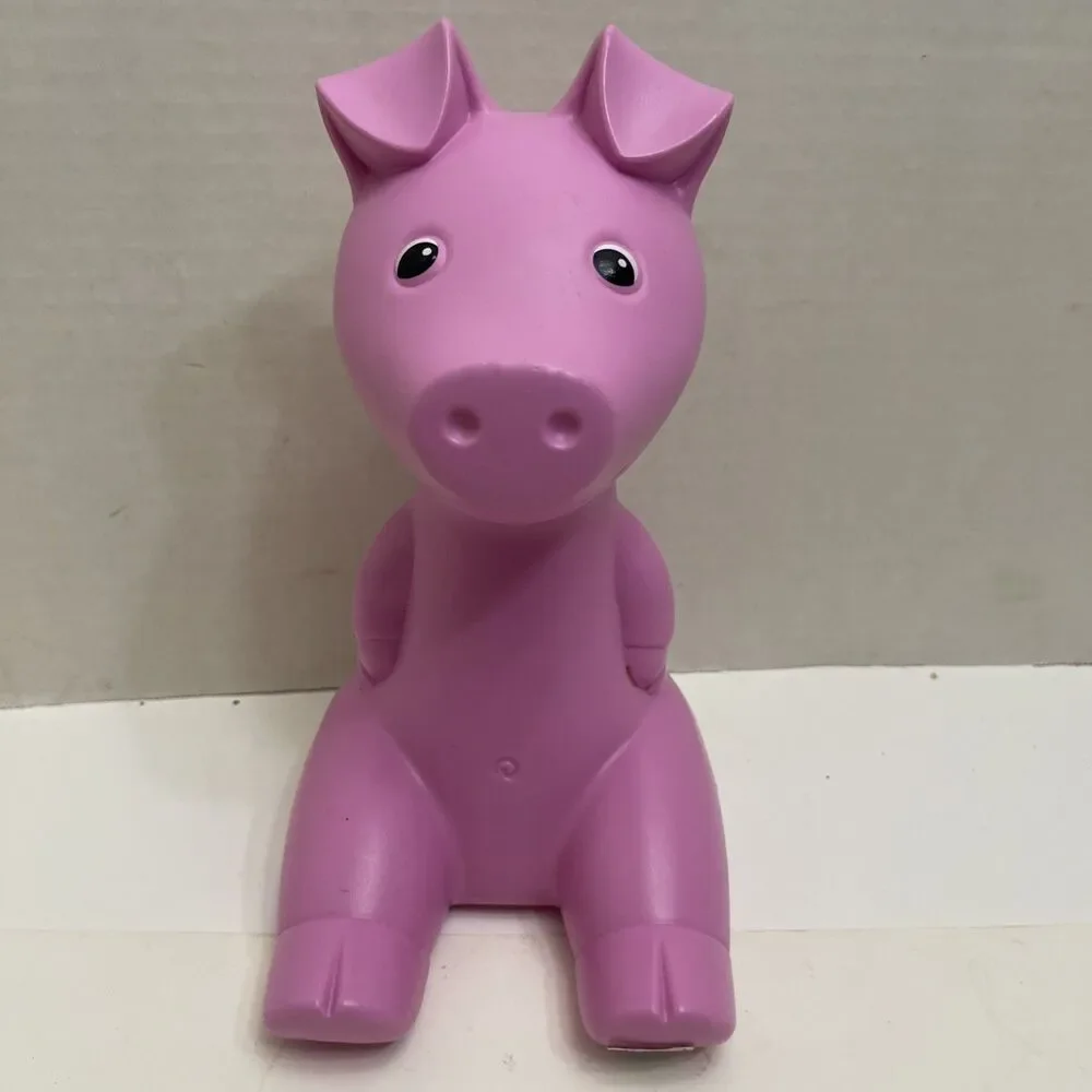IKEA Monika Mulder Pink Piggy Bank Vintage Retro Money Box